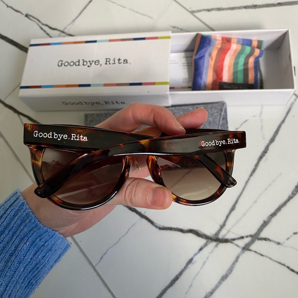 Goodbye, Rita Tortoiseshell Sunglasses